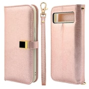 7904PXL8ABVILPK [Google Pixel 8a用 手帳型 viviana ミラー付き 鏡 おしゃれ レディース ハンドストラップ付き マグネット式 ライトピンク]