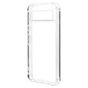 7910PXL8AHPSCL [Google Pixel 8a用 ハイブリッドケース 耐衝撃吸収形状 MIL規格 四隅保護 強い 頑丈 クリア 透明 TPUバンパー＋PC]