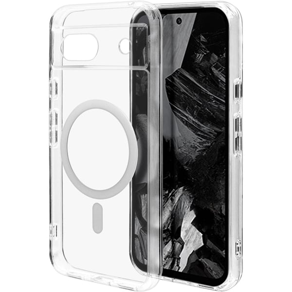 7914PXL8AHALMCL [Google Pixel 8a用 ハイブリッドケース ワイヤレス充電 極限保護 精密設計 RHINO ライノ 耐衝撃吸収 MIL規格 強い 頑丈 クリア 透明 表面硬度5H]