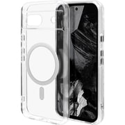 7914PXL8AHALMCL [Google Pixel 8a用 ハイブリッドケース ワイヤレス充電 極限保護 精密設計 RHINO ライノ 耐衝撃吸収 MIL規格 強い 頑丈 クリア 透明 表面硬度5H]