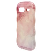 7920PXL8ATPPK [Google Pixel 8a用 ソフトケース TPU WAVECASE 極限保護 精密設計 耐衝撃吸収 強い 頑丈 エアクッション ピンク ぷっくり ウェーブ]