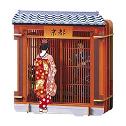 3D立体ペーパーパズル 舞妓さん