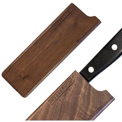 マグネットイン天然木の包丁カバー 17cm ワイド W17450