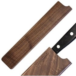 マグネットイン天然木の包丁カバー 24cm スリム S24937