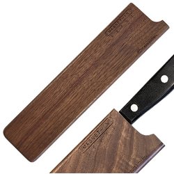 マグネットイン天然木の包丁カバー 24cm ワイド W24950