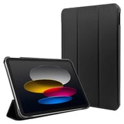 iPad(A16) 11インチ/iPad(第10世代) 10.9インチモデル対応 ケース 手帳型 スタンド機能 スリープ機能対応 シンプル ブラック 7932IP109BO