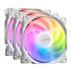 ARGB対応 120mm PWM ファン 3個パック ホワイト VENTO120ARGBPWM3C-WHCWW