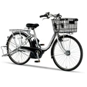 電動アシスト自転車 PAS GEAR-U(パス ギア ユー) 24型 15.8Ah 内装3段変速 フラッシュシルバー 2024 PA24GU