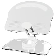 clear desktop stand ホワイト BE-1463-WH