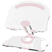 clear desktop stand ピンク BE-1463-PK