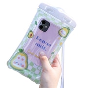 BE-1327-D [防水 スマホバック アニマル IPX3規格 エアバック付 ウサギ1]