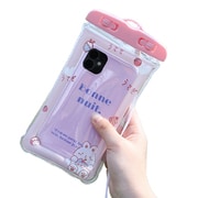 BE-1327-F [防水 スマホバック アニマル IPX3規格 エアバック付 ウサギ3]