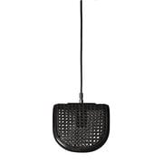 RATTAN PENDANT LAMP 1BULB (電球あり) Black 3396