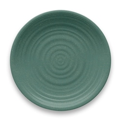 割れない食器 食洗機対応 Matte ARTISAN （マットアルチザン） 大皿 ディナープレート 直径約27cm アウトドア ケータリング バンブーメラミン食器 緑色 グリーン DN22909674