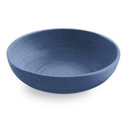 割れない食器 食洗機対応 Matte ARTISAN （マットアルチザン） サービングボウル 直径約20cm アウトドア ケータリング バンブーメラミン食器 青色 ネイビー DN22909575