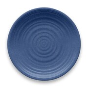 割れない食器 食洗機対応 Matte ARTISAN (マットアルチザン) 大皿 ディナープレート 直径約27cm アウトドア ケータリング バンブーメラミン食器 青色 ネイビー DN22909377