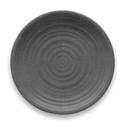 割れない食器 食洗機対応 Matte ARTISAN (マットアルチザン) 大皿 ディナープレート 直径約27cm アウトドア ケータリング バンブーメラミン食器 黒 ブラック DN22910274
