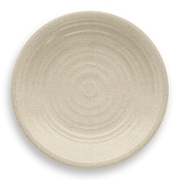割れない食器 食洗機対応 Matte ARTISAN （マットアルチザン） 中皿 プレート 直径約22cm アウトドア ケータリング バンブーメラミン食器 ベージュ DN22910076