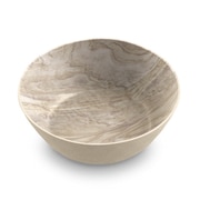 割れない食器 食洗機対応 DESERT WOOD (デザートウッド) サービングボウル 直径約19cm アウトドア ケータリング バンブーメラミン食器 ベージュ DN22910779