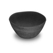 割れない食器 食洗機対応 Blackened Wood (ブラックンドウッド) ヨーグルトボウル 直径約15cm 深さ約8cm アウトドア ケータリング バンブーメラミン食器 黒 ブラック TT21825875