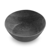 割れない食器 食洗機対応 Blackened Wood (ブラックンドウッド) サービングボウル 直径約19cm アウトドア ケータリング バンブーメラミン食器 黒 ブラック DN22909179