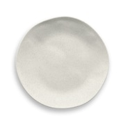 割れない食器 食洗機対応 ORGANIC WHEAT (オーガニック ウィート) 中皿 プレート 直径約22cm アウトドア ケータリング 自然由来の麦わら素材とプラスチック混合 食器 白 TT22916078