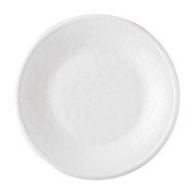 割れない食器 食洗機対応 Classic Rope (クラシック ロープ) 中皿 プレート 直径約22cm アウトドア ケータリング メラミン食器 白 TRV1085TSPW