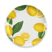 割れない食器 食洗機対応 Lemon Figural (フレッシュレモン) 大皿 ディナープレート 直径約27cm アウトドア ケータリング メラミン食器 イエロー 黄色 TT20745579