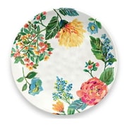 割れない食器 食洗機対応 Garden Floral (ガーデンフローラル) 大皿 ディナープレート 直径約27cm アウトドア ケータリング メラミン食器 白 PVC1105DGFL