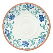 割れない食器 食洗機対応 Rio Turquoise (リオターコイズ) 大皿 ディナープレート 直径約27cm アウトドア ケータリング メラミン食器 白 PAN1105MDRTF