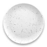 割れない食器 食洗機対応 Terrazzo (テラゾ) 大皿 ディナープレート 直径約27cm アウトドア ケータリング メラミン食器 白 TCC1105MADWG