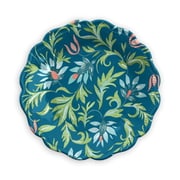 割れない食器 食洗機対応 Chinoiserie Botanical (シノワズリボタニカル) 中皿 プレート 直径約23cm アウトドア ケータリング メラミン食器 白 TT20746576