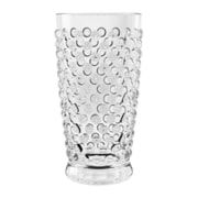 割れない食器 食洗機対応 HOBNAIL (ホブネイル) ロング グラスタンブラー コップ 容量約591ml 高さ約17cm 重さ157g アウトドア ケータリング 樹脂製食器 透明 TT21847976