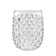 割れない食器 食洗機対応 HOBNAIL （ホブネイル） グラスタンブラー コップ 容量約444ml 高さ約11cm 重さ165g アウトドア ケータリング 樹脂製食器 透明 TT21826773