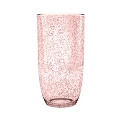 割れない食器 食洗機対応 BUBBLE （バブル） ロング グラスタンブラー コップ 容量約680ml 高さ約17cm 重さ171g アウトドア ケータリング 樹脂製食器 ピンク PBWJM230BJPC