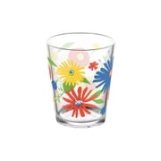 TT20751976 [割れない食器 食洗機対応 MIDSUMMER （ミッドサマー） Floral ドリンクカップ コップ 容量約444ml 高さ約10cm 重さ76g アウトドア ケータリング 樹脂製食器 透明]