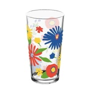 割れない食器 食洗機対応 MIDSUMMER (ミッドサマー) Floral ロング ドリンクカップ コップ 容量約591ml 高さ約16cm 重さ101g アウトドア ケータリング 樹脂製食器 透明 TT20751877