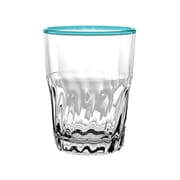 PCNDF150DPA [割れない食器 食洗機対応 CANTINA （カンティーナ） タンブラーグラス コップ 容量約444ml 高さ約12cm 重さ150g アウトドア ケータリング 樹脂製食器 アクア]