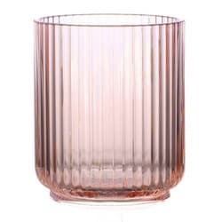 持ちやすく 割れないグラス MESA（メサ） ジュースグラス コップ 300ml 約8×9cm アウトドア ケータリング 樹脂製食器 ピンク JMSTB100MTPK