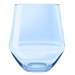 割れないグラス ANGLE（アングル） ステムレス ドリンクグラス コップ 530ml 約10×12cm アウトドア ケータリング 樹脂製食器 ブルー DK24089581