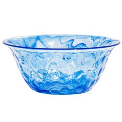 割れない食器 AEGEAN SWIRL（エーゲアンスワール） ボウル 大きい 皿 サービングボウル 約30cm （深さ約13×径29cm） アウトドア ケータリング 樹脂製食器 ブルー TT22915477