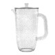 割れにくい食器 BUBBLE（バブル） 蓋付き ピッチャー 冷水筒 3リットル （約3000ml） 約15x23x29cm アウトドア ケータリング 樹脂製食器 クリア PDWPI100PLCL