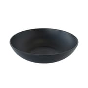 [ 自然由来 電子レンジ 食洗機対応 割れない食器 ] COUPE（クープ） サラダボウル 皿 約20cm （深さ約5×径20cm） アウトドア ケータリング 自然由来の麦わら素材とプラスチック混合 食器 ブラック 黒 TMXSB5078MBL