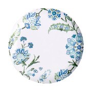 割れない食器 HANA IKAT(ハナイカット) 大皿 ディナープレート 27cm アウトドア ケータリング メラミン食器 白 DN24084180