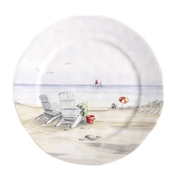 割れない食器 By THE SHORE（バイザショア） 大皿 ディナープレート 27cm アウトドア ケータリング メラミン食器 白 DN24085286
