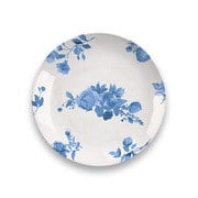 割れない食器 COTTAGE BLUE FLORAL（コテージブルーフローラル） 中皿 プレート 21cm アウトドア ケータリング メラミン食器 ロイヤルブルー DN23986170