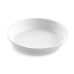 割れない食器 EDGE MATTE（マット） デザートボウル 約20cm （深さ約4×径20cm） アウトドア ケータリング メラミン食器 白 DN23986774
