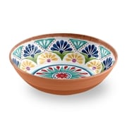 割れない食器 Rio Medallion(リオメダリオン) ボウル 大きい 皿 サービングボウル 約30cm (深さ約9×径31cm) アウトドア ケータリング メラミン食器 白 PAN5122SBMB