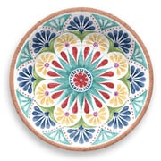 割れない食器 Rio Medallion(リオメダリオン) 大皿 サービングプレート 36cm アウトドア ケータリング メラミン食器 白 DN22919772
