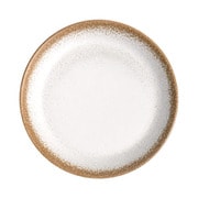 割れない食器 食洗機対応 CARMEL REACTIVE（カーメルリアクティブ） 中皿 プレート 20cm アウトドア ケータリング バンブーメラミン食器 陶器風ホワイト DN24085088
